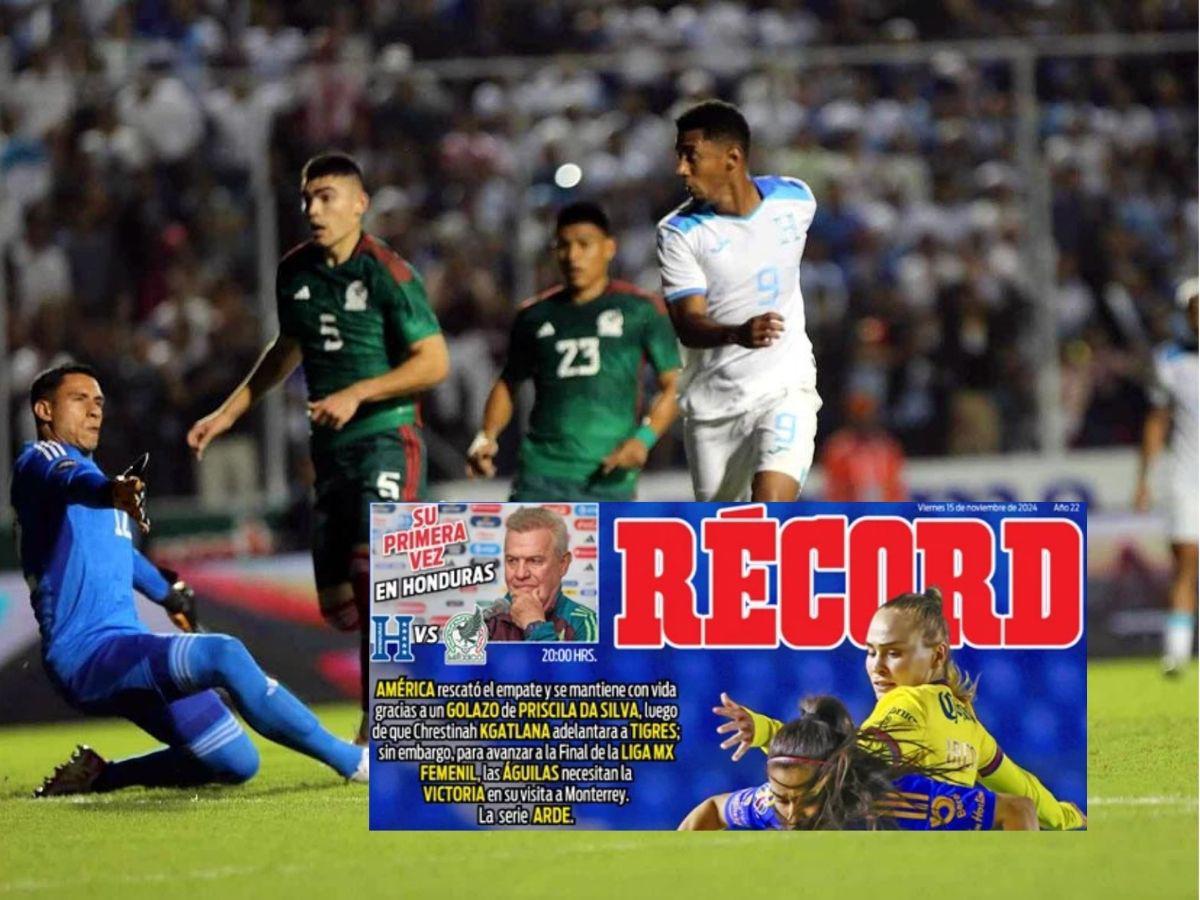 Faitelson deja último dardo a Honduras y prensa de México pone al Chino Huerta como “MVP”: “Hay que ganarles”