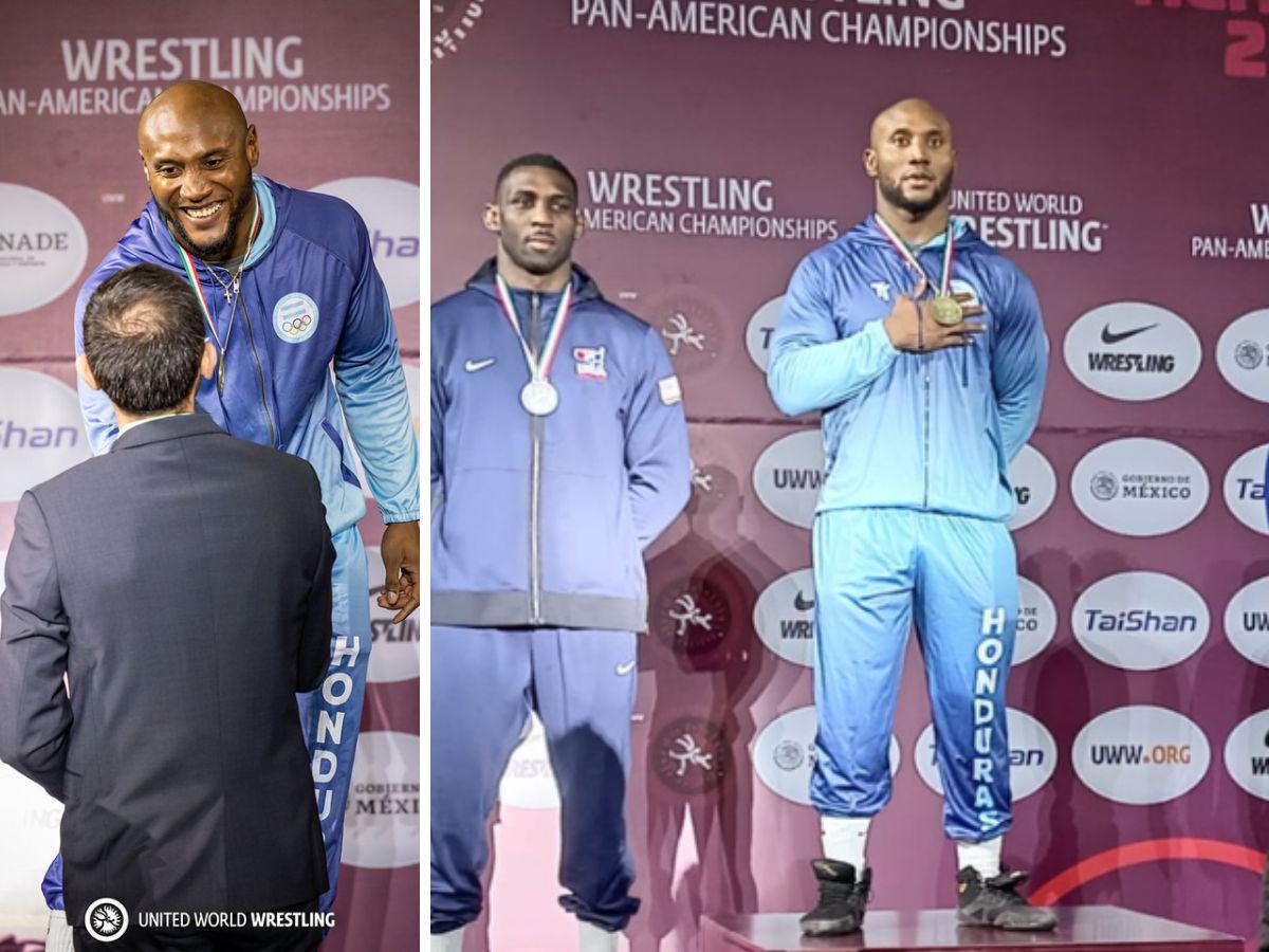 Honduras en lo alto: Kevin Mejía conquista oro histórico en los Panamericanos de Lucha Grecorromana