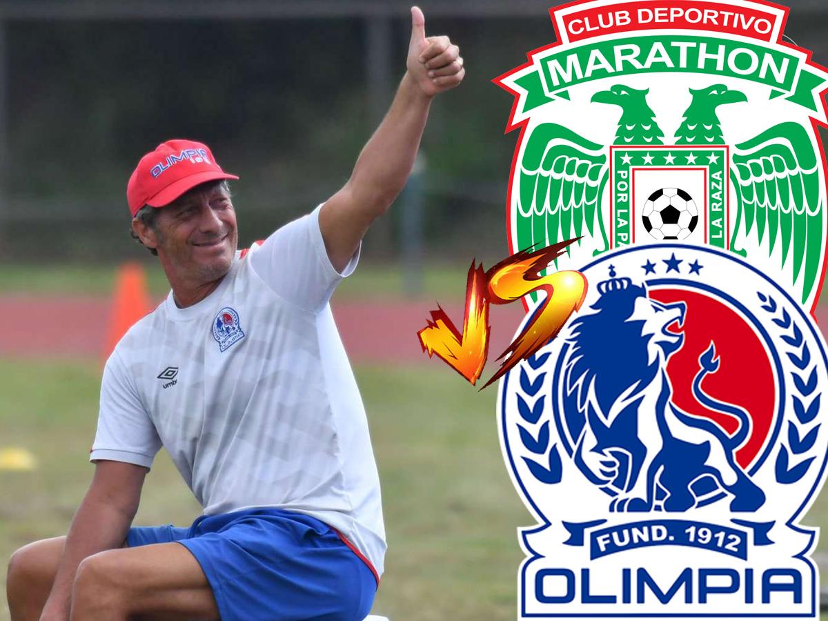 Olimpia y Troglio están convencidos de redondear su semana en el Olímpico, pero hoy con Marathón como obstáculo