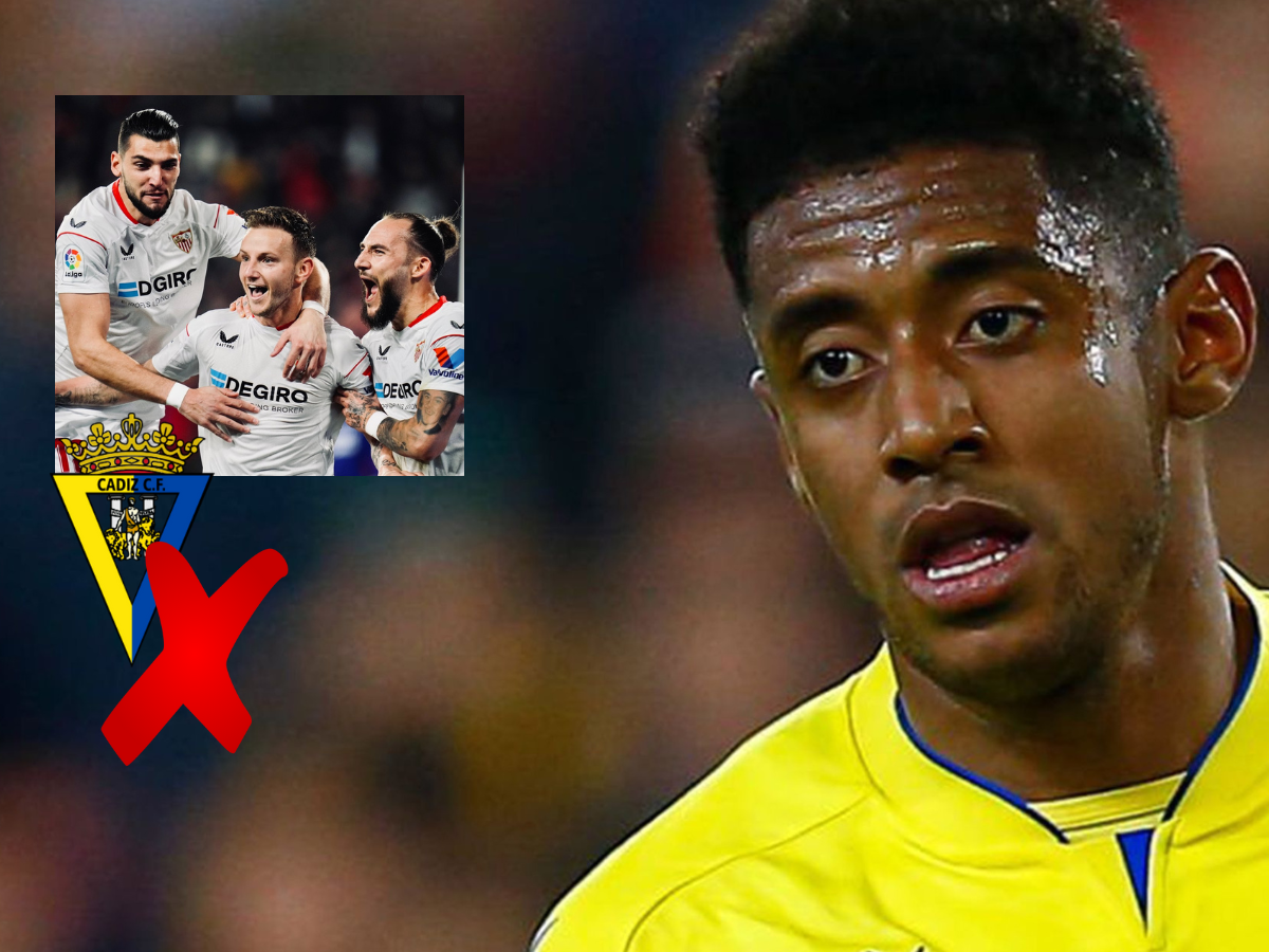 Sigue el infierno: Cádiz y el Choco Lozano pierden ante Sevilla y se hunden en el sótano, ¿cómo quedan en la clasificación?