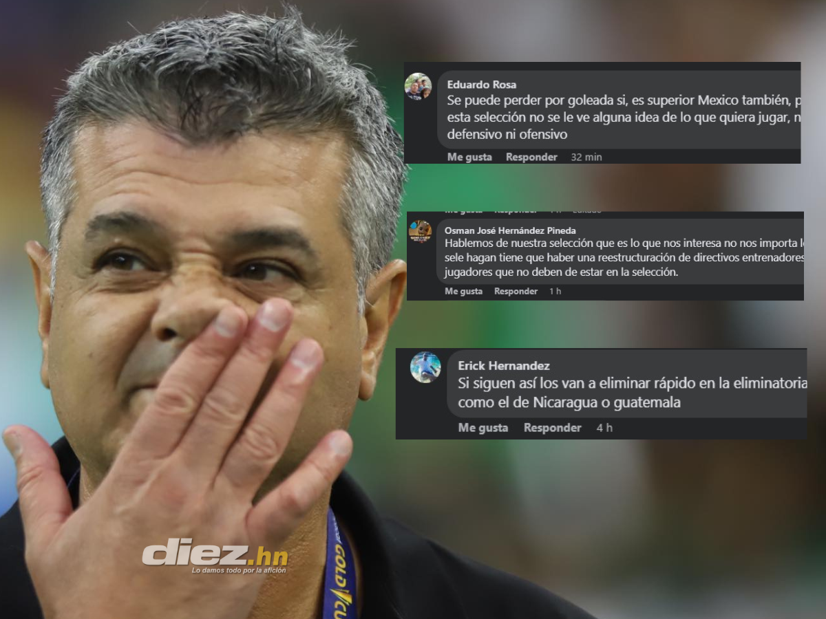 ”En Honduras hay mediocridad”, “Nicaragua nos gana en eliminatorias”: Afición hondureña no perdona a Diego Vázquez y Fenafuth
