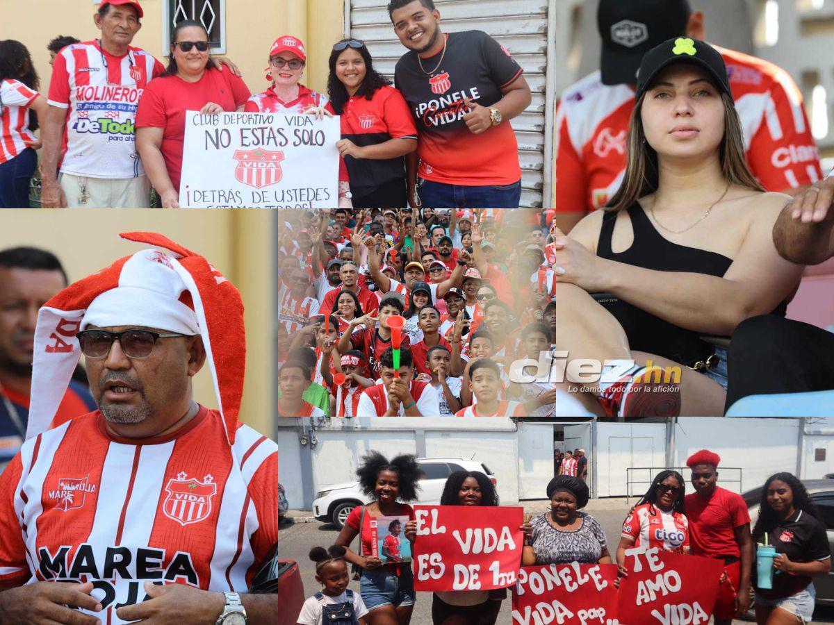 Locura por el Vida, personaje se robó el show y derroche de bellezas previo a la “final” por el no descenso ante Motagua