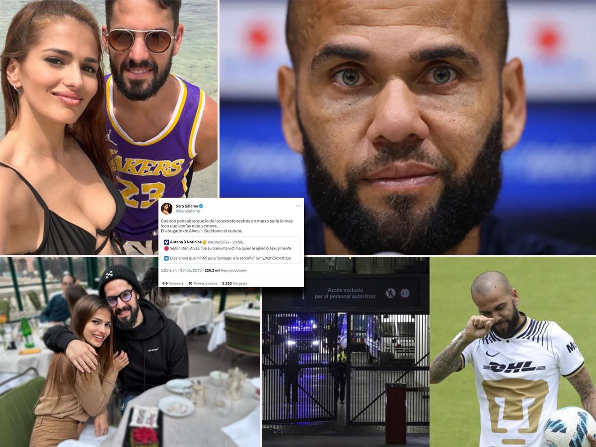 La novia de Isco se burla de Dani Alves luego de cambiar otra vez su versión y agita las redes sociales