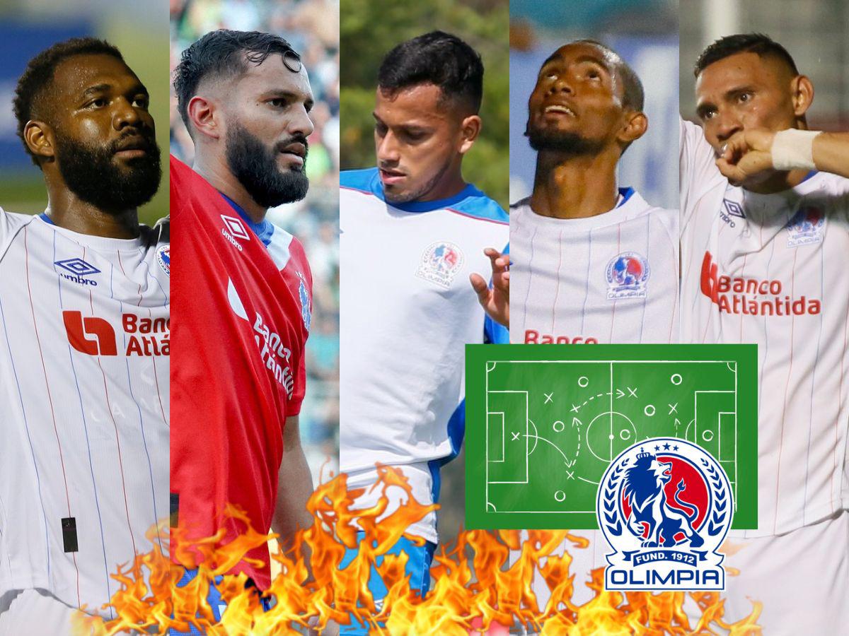 ¡Olimpia quiere la 39! Así sería el electrizante 11 titular para jugar ante Real España en la ida de la final del Clausura