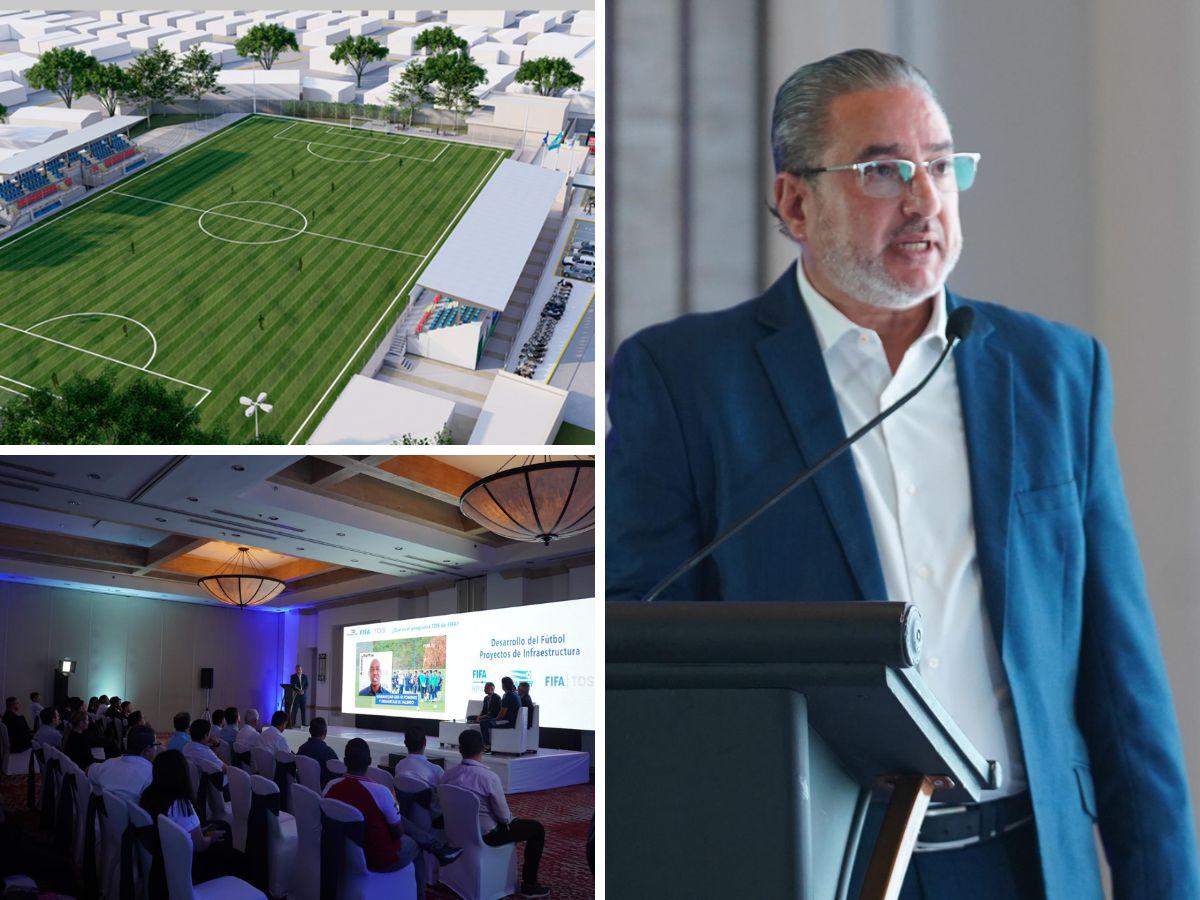 Fenafuth pone en marcha plan de desarrollo del fútbol hondureño y confirma construcción de dos canchas en Comayagua