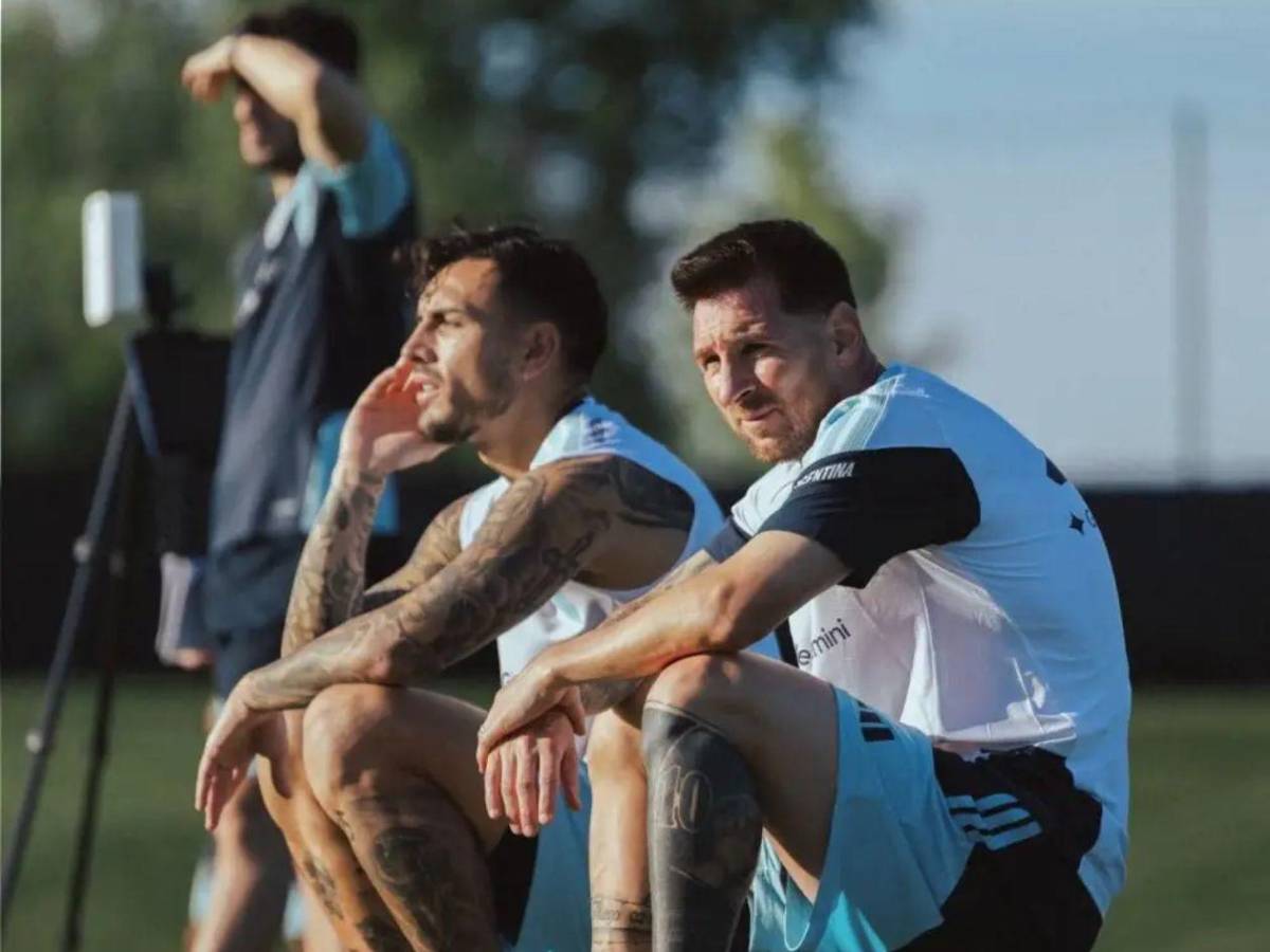 Sin varias figuras: el once que probó Scaloni para el amistoso contra Honduras