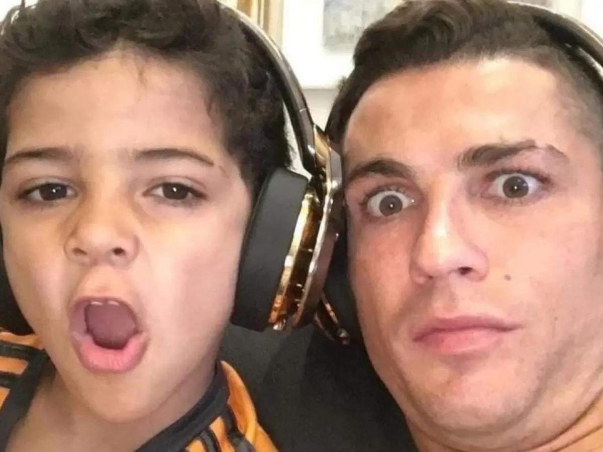 ¿Su novia o hermana? La verdad sobre la misteriosa chica que aparece junto al hijo de Cristiano Ronaldo y que 12 años mayor