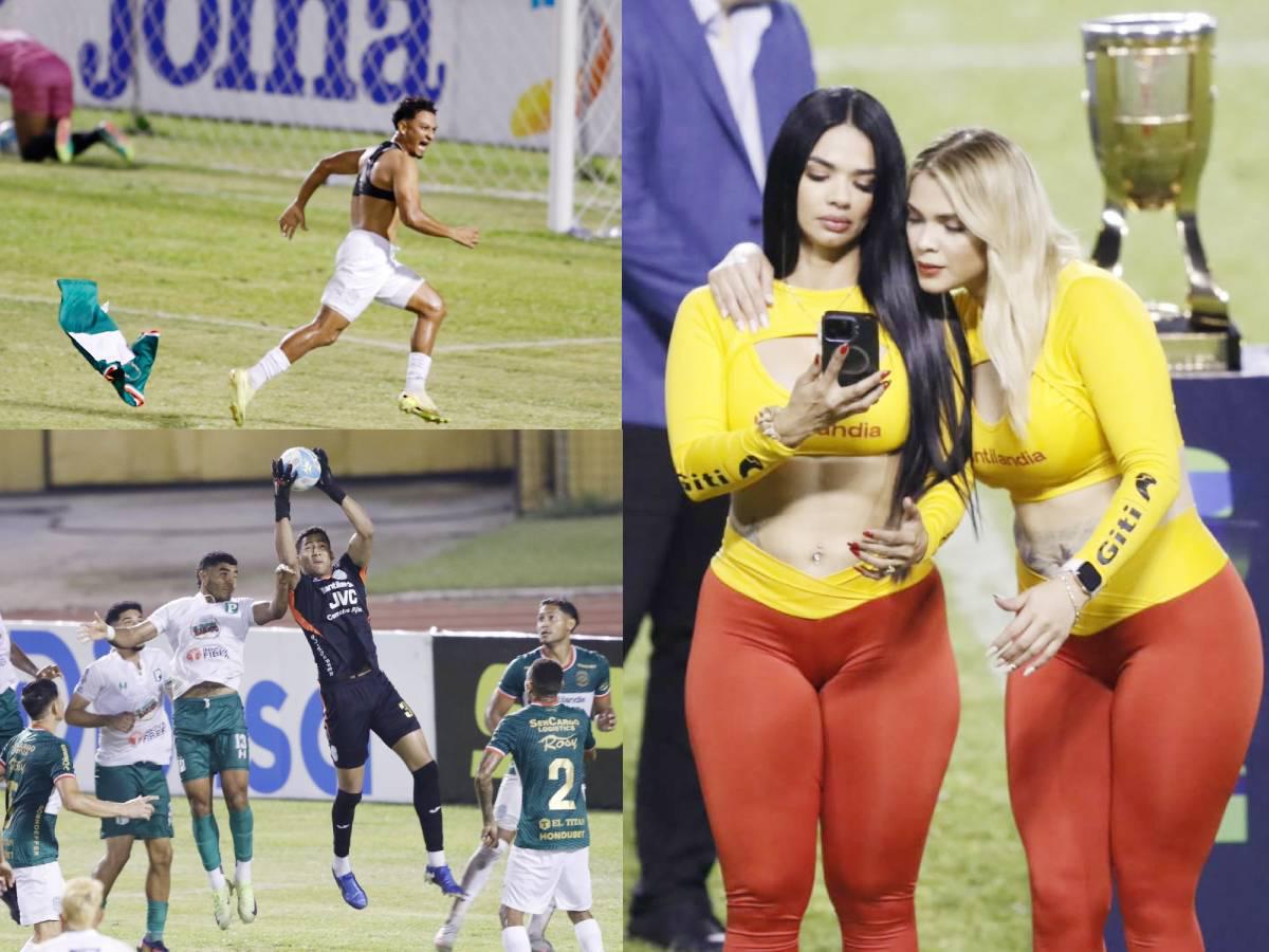 El gran debut del joven portero, la locura de Alexy Vega, el error de Messiniti y lindas edecanes brillaron en el Marathón vs Platense