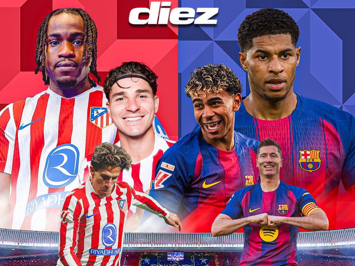 Atlético de Madrid vs. Barcelona EN VIVO: hora y dónde ver la transmisión de la semifinal de ida de la Copa del Rey