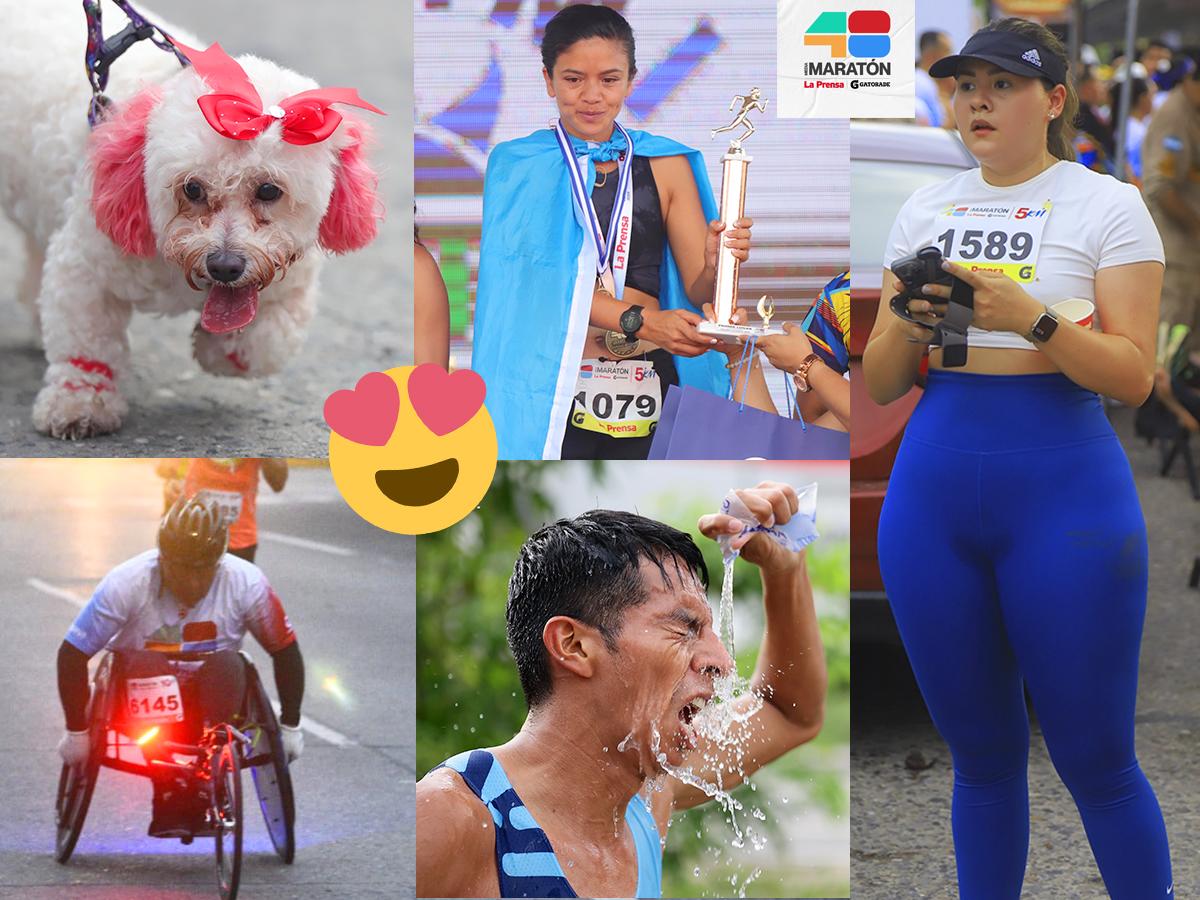Maratón La Prensa: Atletismo puro, belleza femenina, mascotas corriendo y alegría en búsqueda de la meta