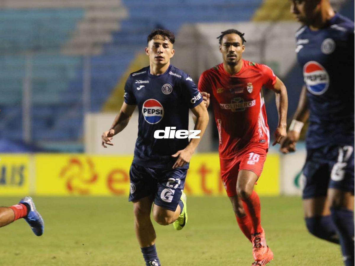 No se vio en TV: Auzmendi encendió las alarmas, debutante en el Motagua y Yeison Mejía con revelador festejo