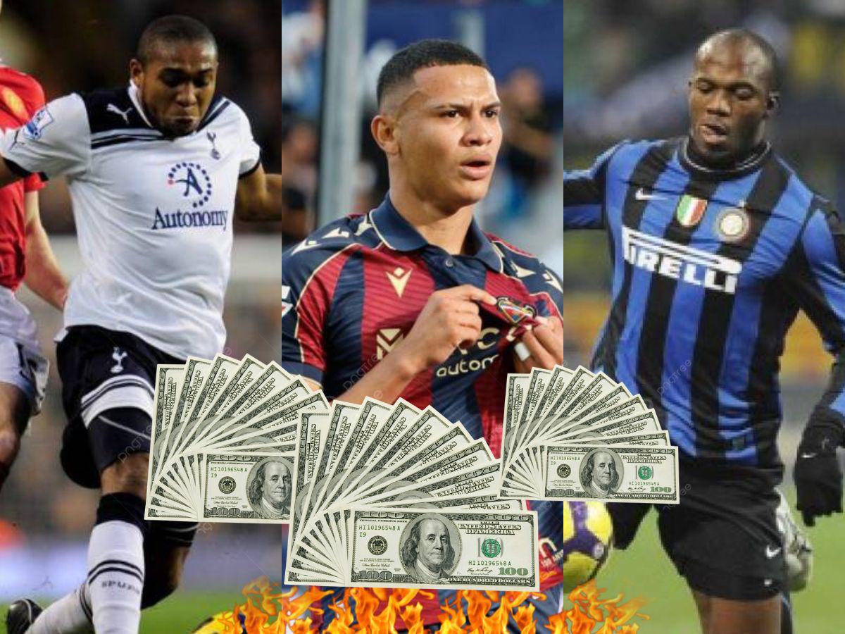 Kervin Arriaga da un golpe sobre la mesa: Los jugadores más caros en la historia del fútbol de Honduras