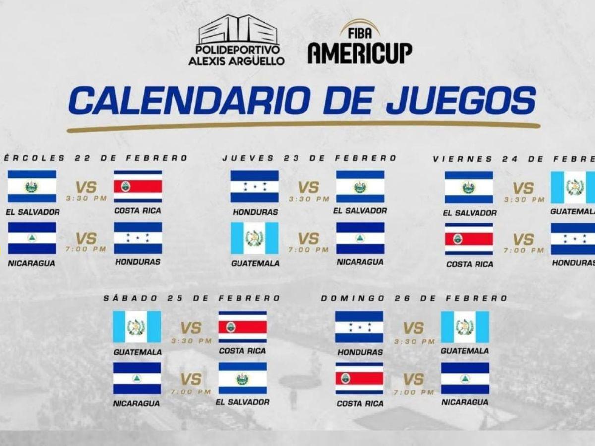 Selección Nacional de Baloncesto de Honduras jugará la preclasificación