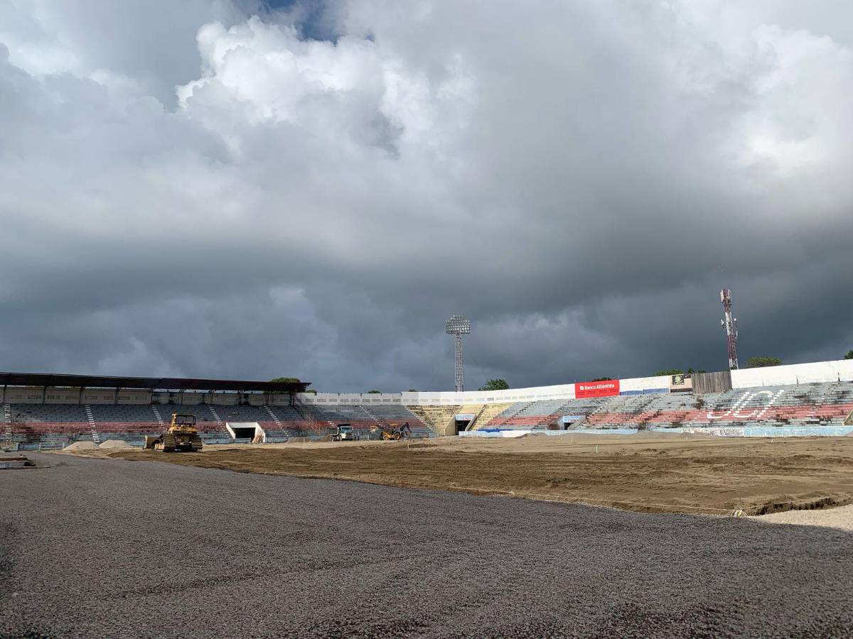 Fotos: así luce el estadio Ceibeño luego de 3 meses de trabajos para remodelación del césped ¿Cuándo finaliza la obra?