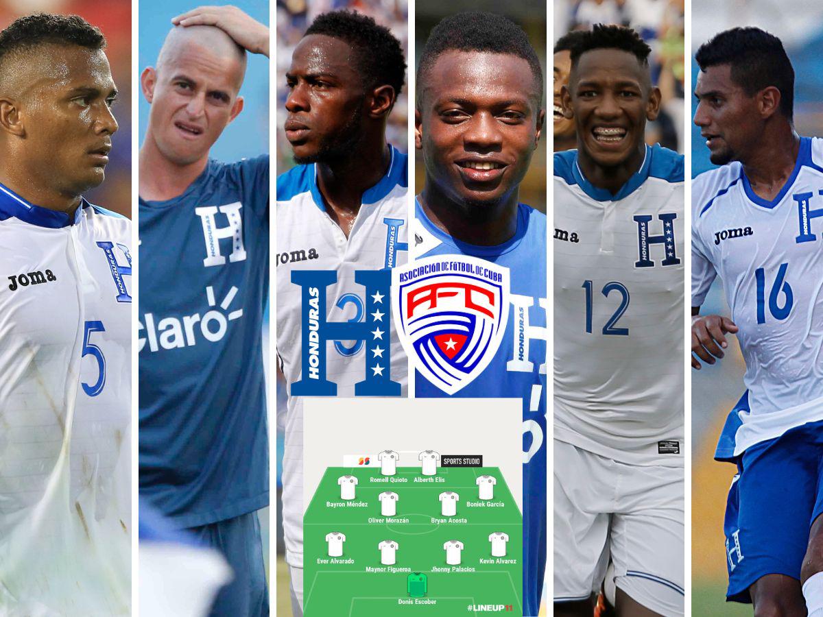 ¿Cuántos sobreviven? Así fue el último 11 de la Selección de Honduras que enfrentó a Cuba en amistoso en Juticalpa en 2015