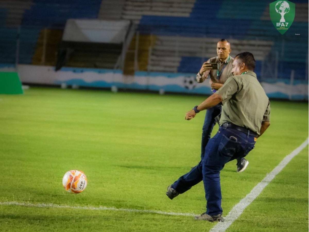 Honduras receta goleada: ¡Fiesta en el inicio del torneo internacional IFA 7!