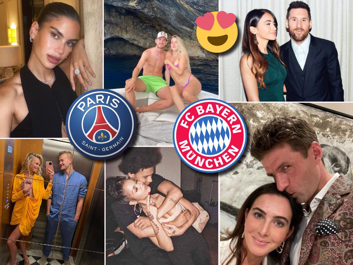 Las novias de Neymar y Hakimi son unas muñecas: así son las parejas de los cracks del PSG y Bayern Múnich que agitan las redes