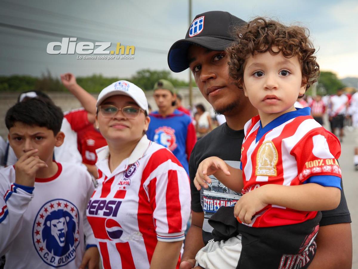 ¡Sorpresa! “Marcelo” llegó a Comayagua para ver al Olimpia, la nena que deslumbra y el banderazo del León; ¡toda una fiesta!