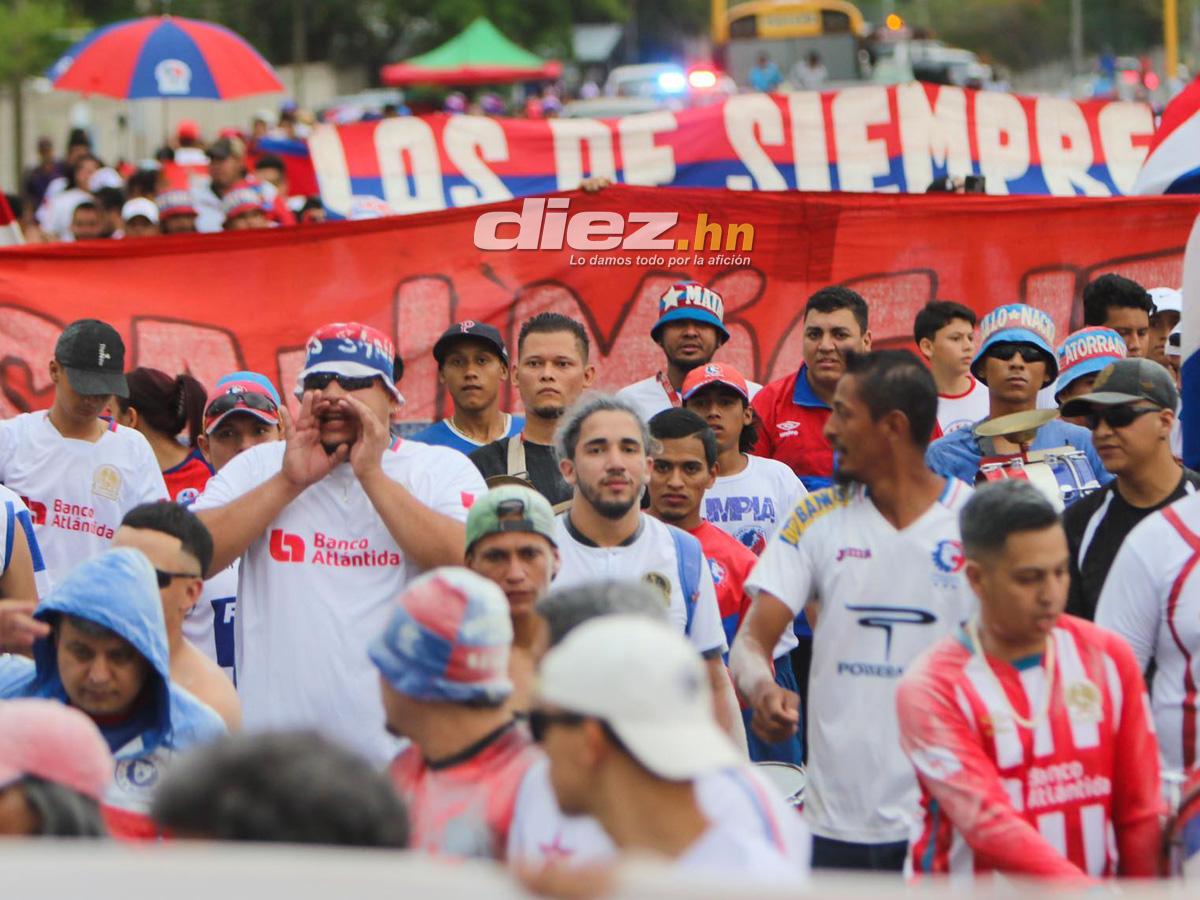 ¡Sorpresa! “Marcelo” llegó a Comayagua para ver al Olimpia, la nena que deslumbra y el banderazo del León; ¡toda una fiesta!