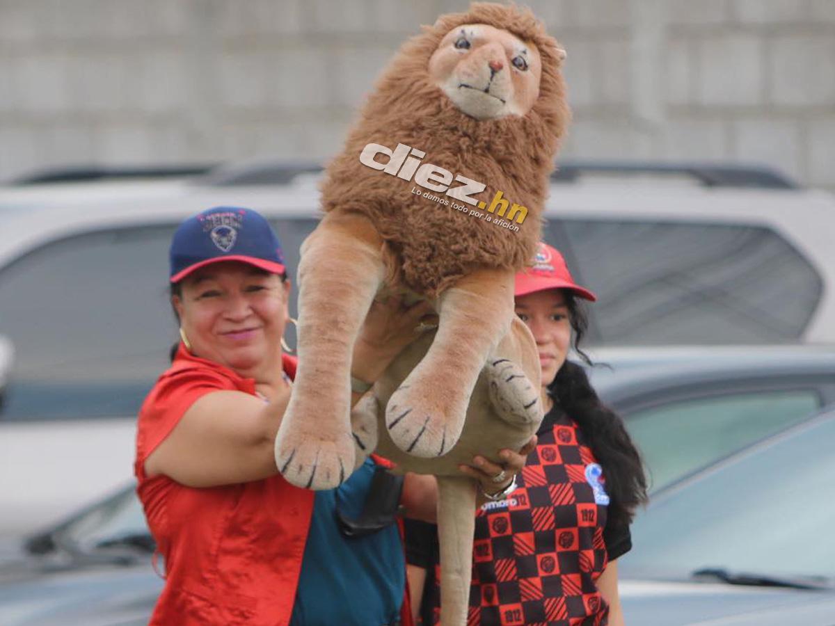 ¡Sorpresa! “Marcelo” llegó a Comayagua para ver al Olimpia, la nena que deslumbra y el banderazo del León; ¡toda una fiesta!