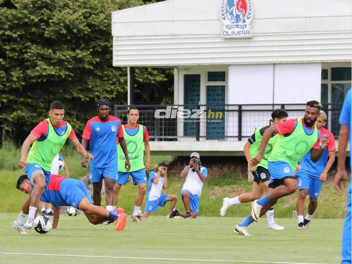 ¡Elis volvió al Olimpia! Así fue el regreso de “La Panterita” al equipo que lo hizo debutar en la Liga Nacional de Honduras