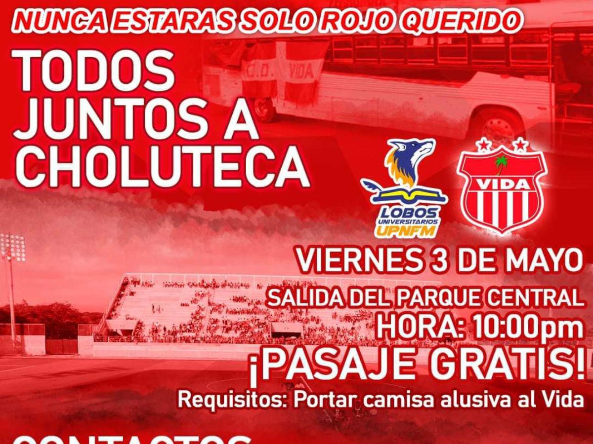 Vida causó furor: así fue la aventura cocotera que viajó en avión con el objetivo de salvarse del descenso ante Lobos UPNFM