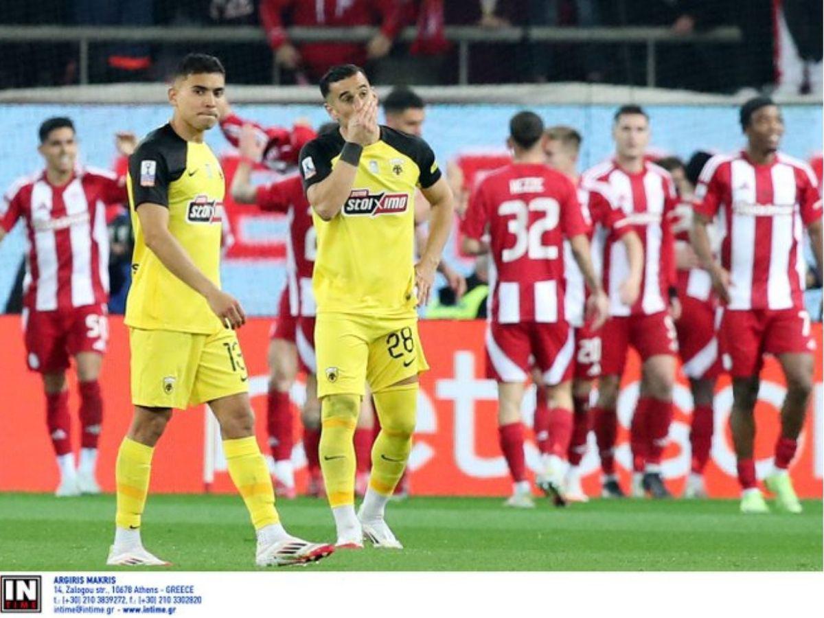 Furor por Luis Palma: Las fotos que dejó el estreno goleador del hondureño con el Olympiacos en Copa de Grecia