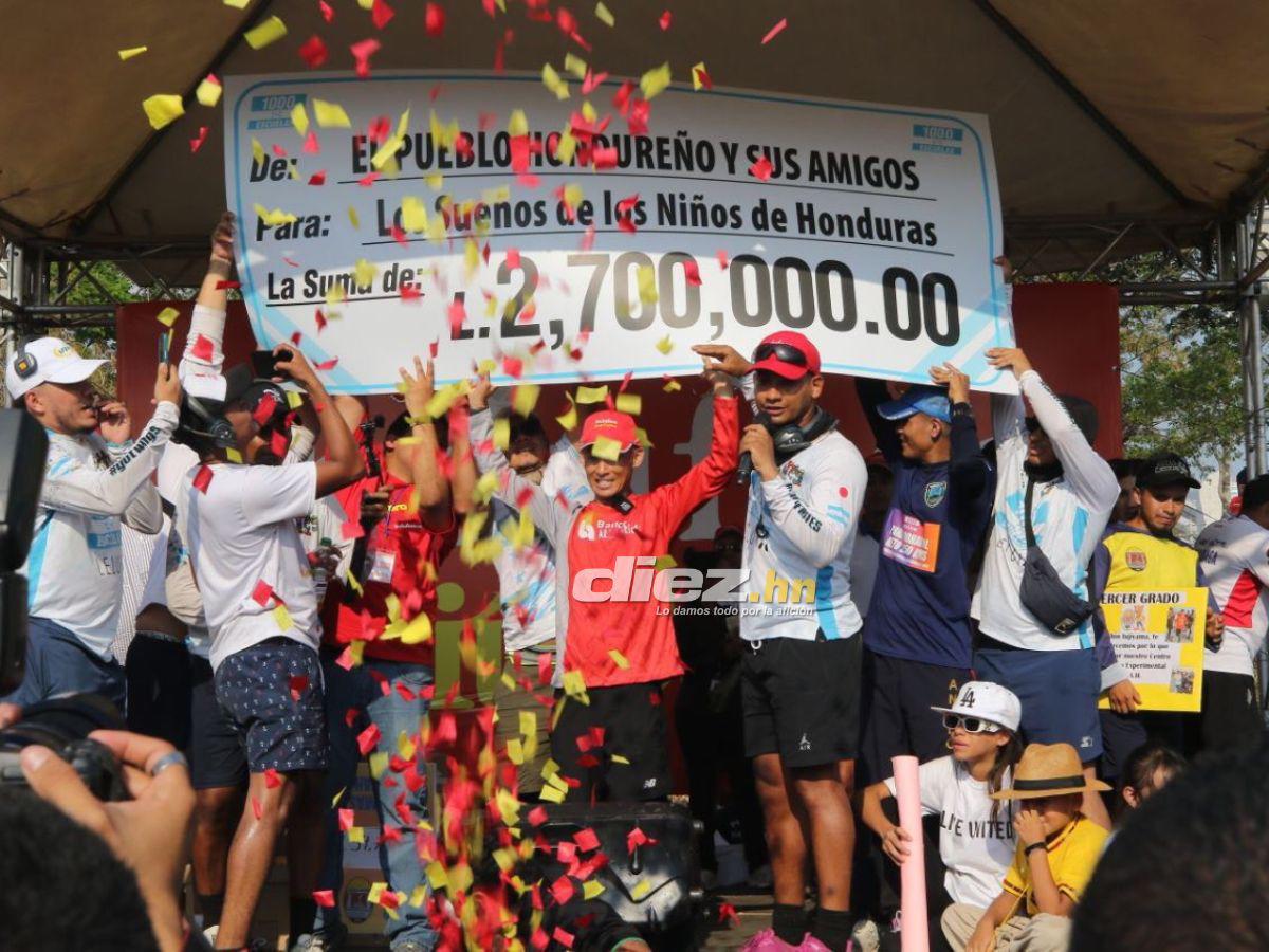 Shin Fujiyama hace historia en Honduras: Así fue el recibimiento al japonés tras cumplir el reto de 250 km