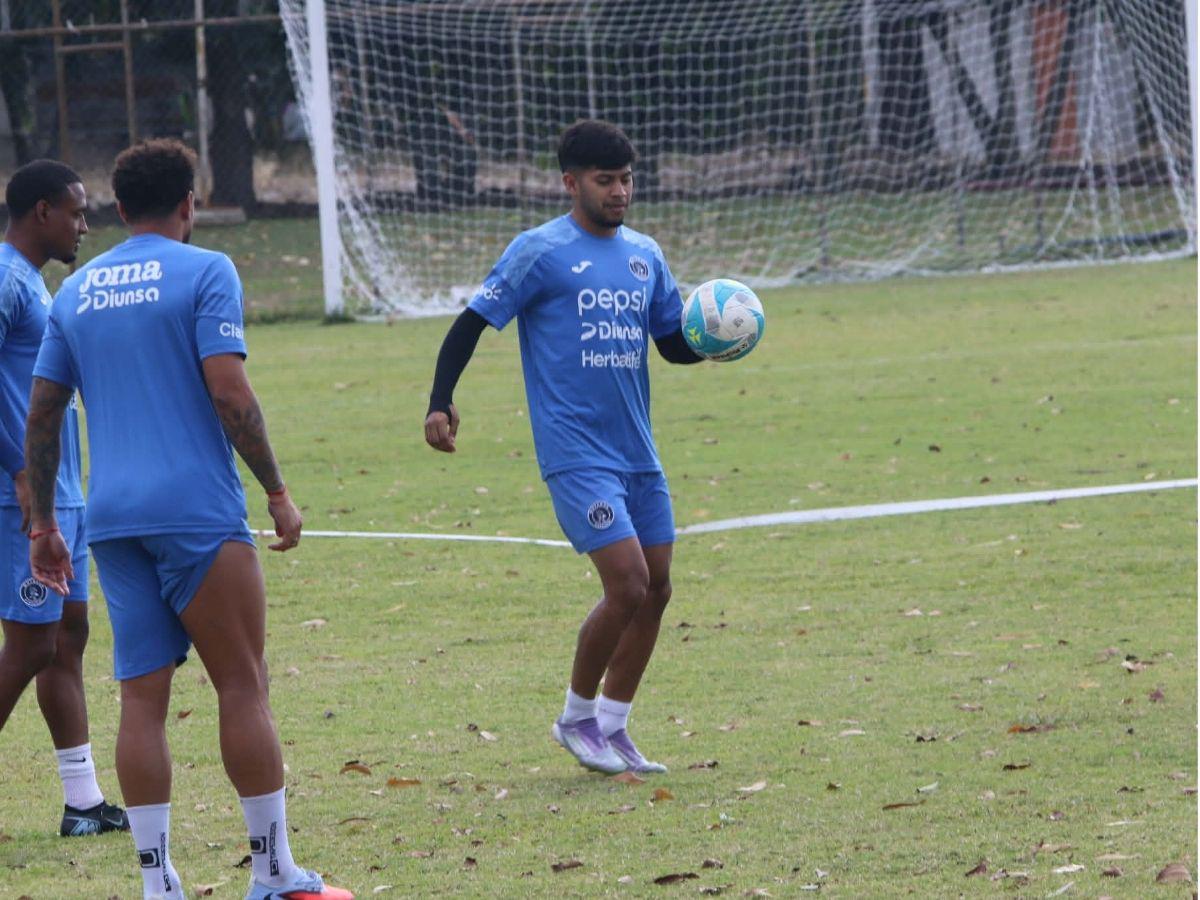 Lo que pasó con Droopy Gómez tras el accidente y Rodrigo de Olivera quiere perforar al Olimpia: así entrenó Motagua