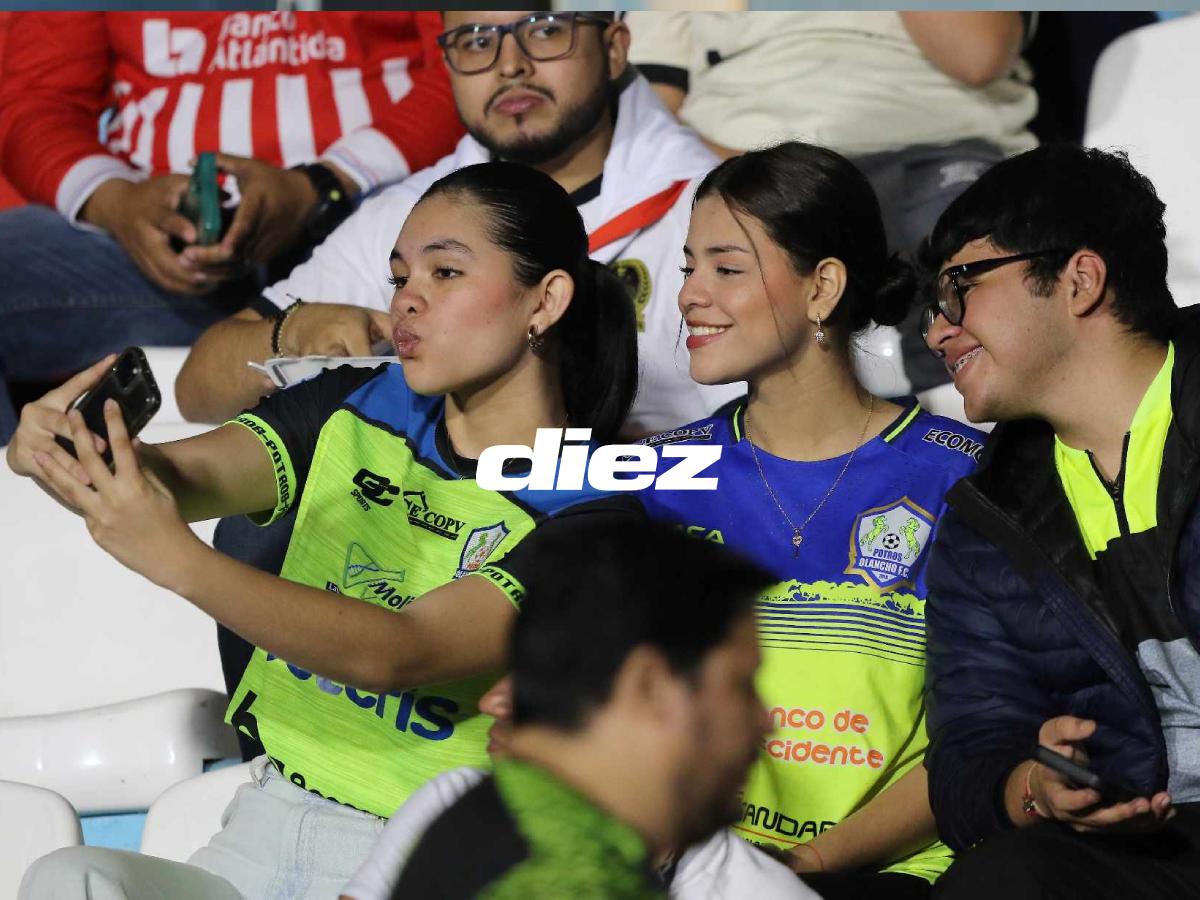 No se vio en TV: Bronca en el partido, hermosas aficionadas de Olancho en el Nacional y visita especial a Olimpia