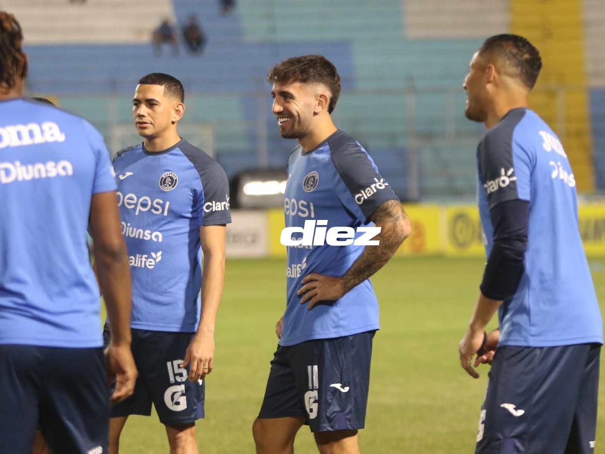 No se vio en TV: Entre lágrimas, Agustín Auzmendi se despide de Motagua; bellas chicas y frustración para Marathón