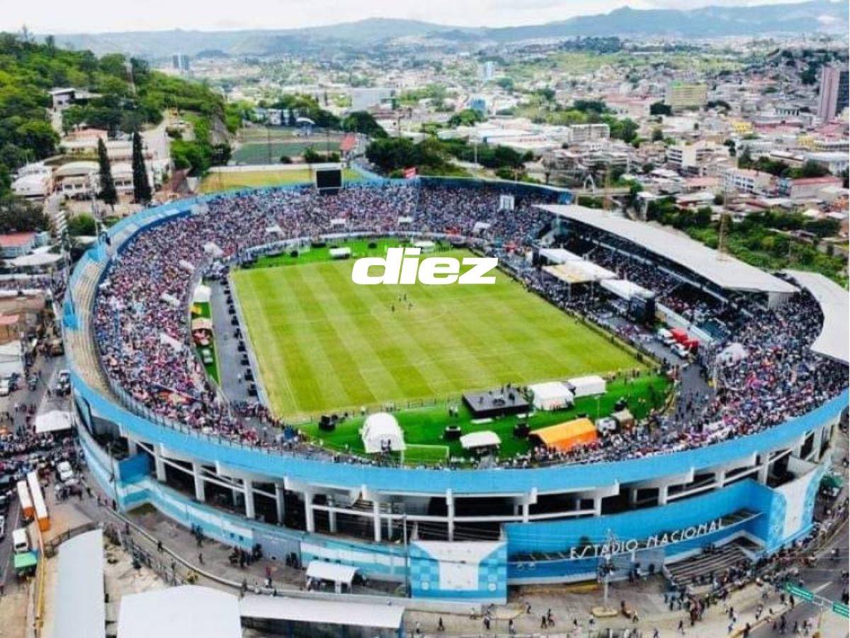 En fotos: El Estadio Nacional Chelato Uclés entró en recta final de reconstrucción de sol centro, ¿cuándo finalizan?