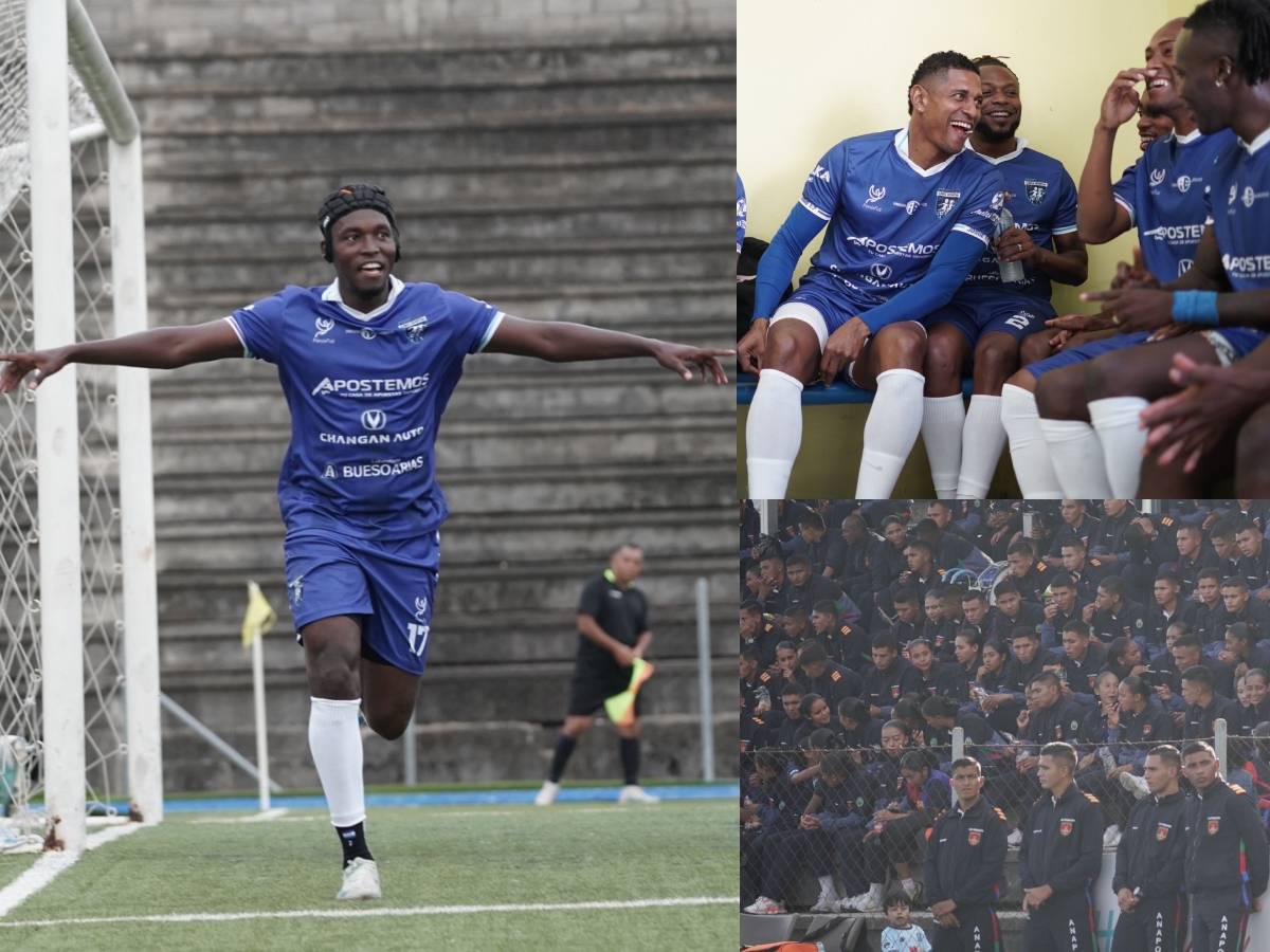 Alberth Elis se despacha un doblete en regreso a las canchas en amistoso frente a la Policía Nacional de Honduras