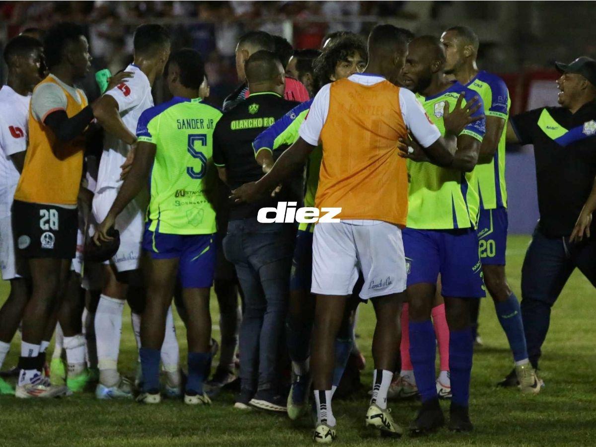 No se vio en TV: Bronca en Olimpia tras batacazo, zafarrancho en Danlí y el llenazo espectacular en el Marcelo Tinoco