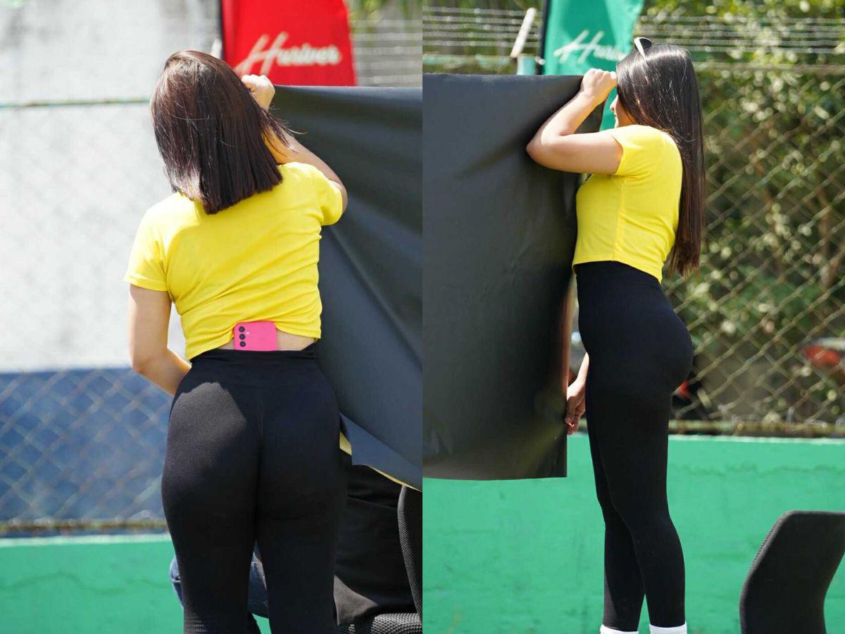 Bella chica causa furor en el Choloma vs Independiente, los famosos de la finalísima y la zarca que robó miradas