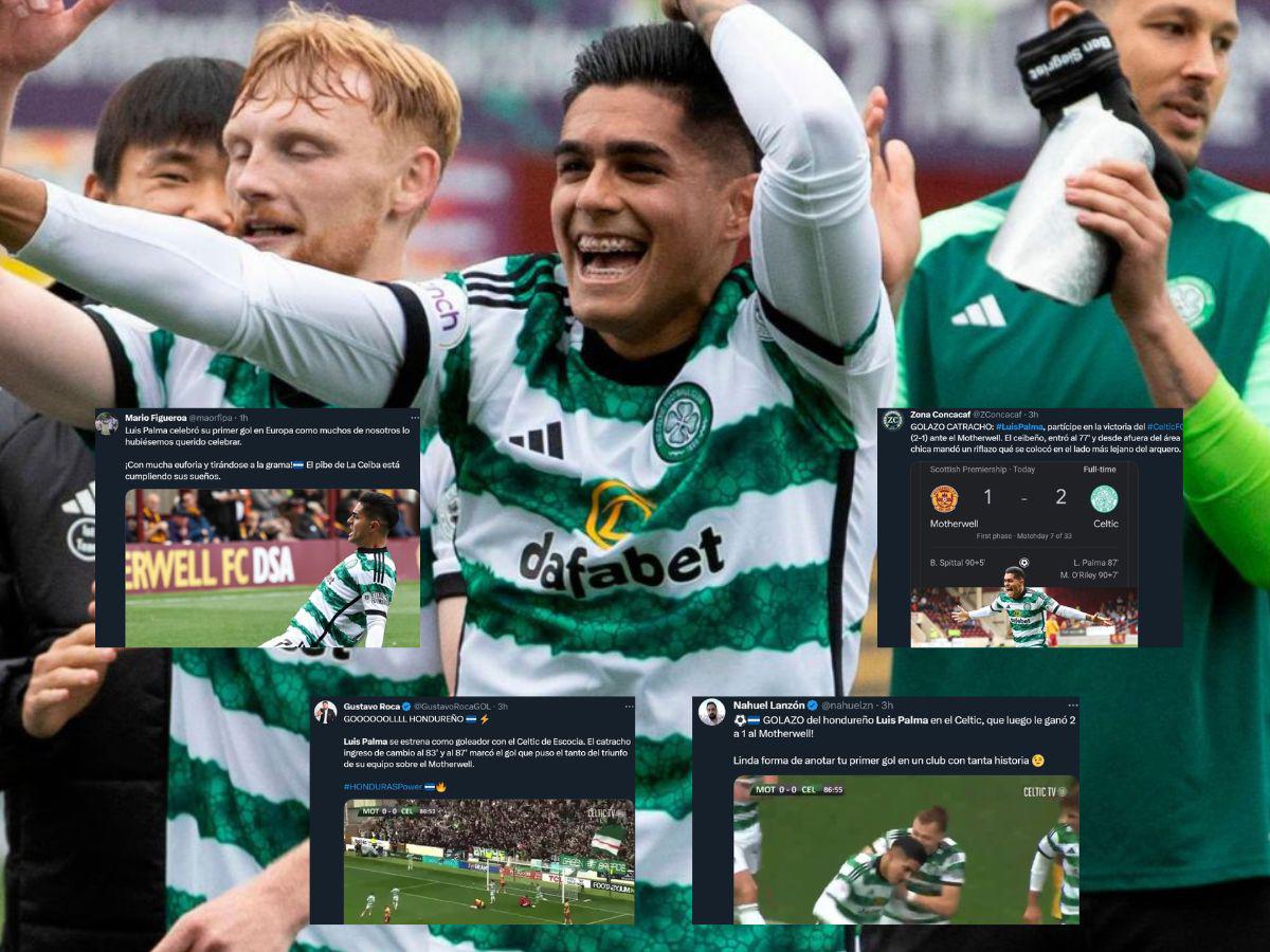 “Palma está cumpliendo sus sueños”, “Empezó a dar frutos”: Prensa hondureña e internacional halaga golazo del catracho con el Celtic