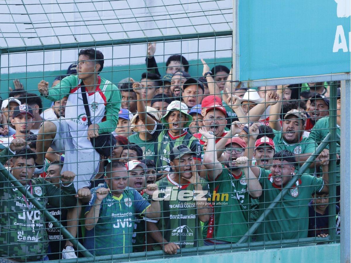 Afición del Marathón explota contra la “Tota” Medina, el debutante en Real España y la chica que cautivó en el Yankel
