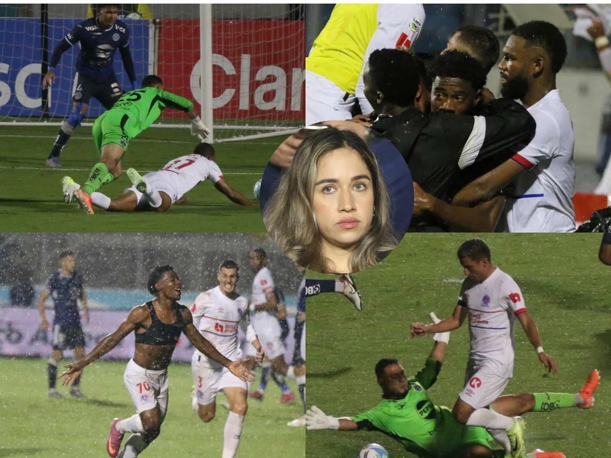 Dereck Moncada desató la locura, los polémicos penales que no pitaron, diluvio en el Nacional y la zarquita preciosa