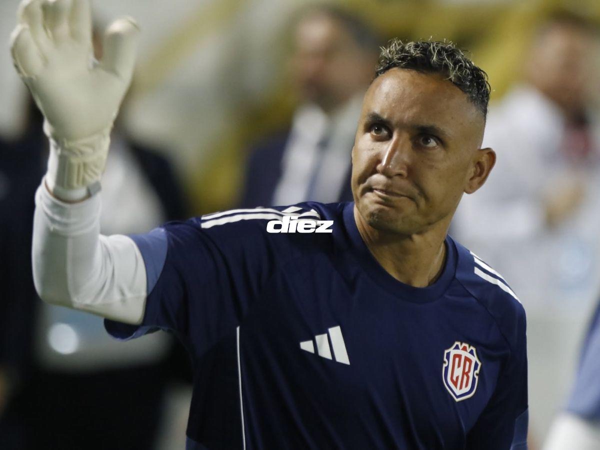 ¿Por qué no jugaron los alemanes? Las fotos del último partido de Keylor Navas con Costa Rica en suelo hondureño