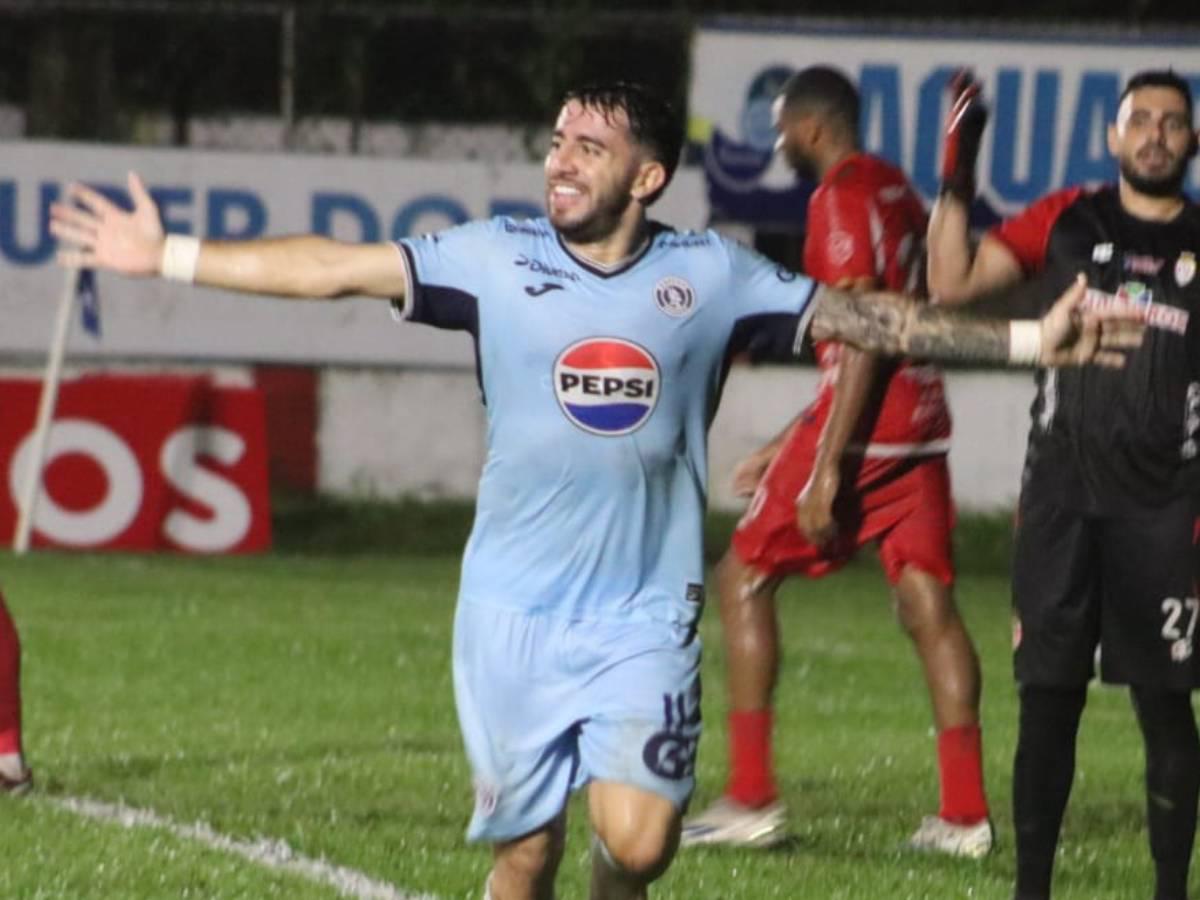 Motagua vuelve a la senda del triunfo contra Real Sociedad y no suelta el segundo lugar del torneo Apertura