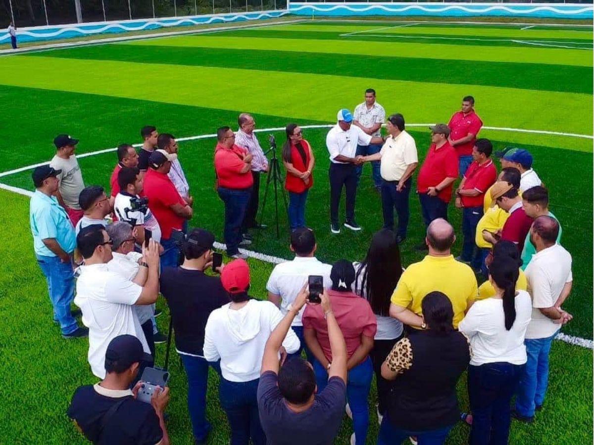 En fotos: Así es el curioso estadio de Trinidad, Santa Bárbara, que albergará por primera vez un partido de Liga de Ascenso