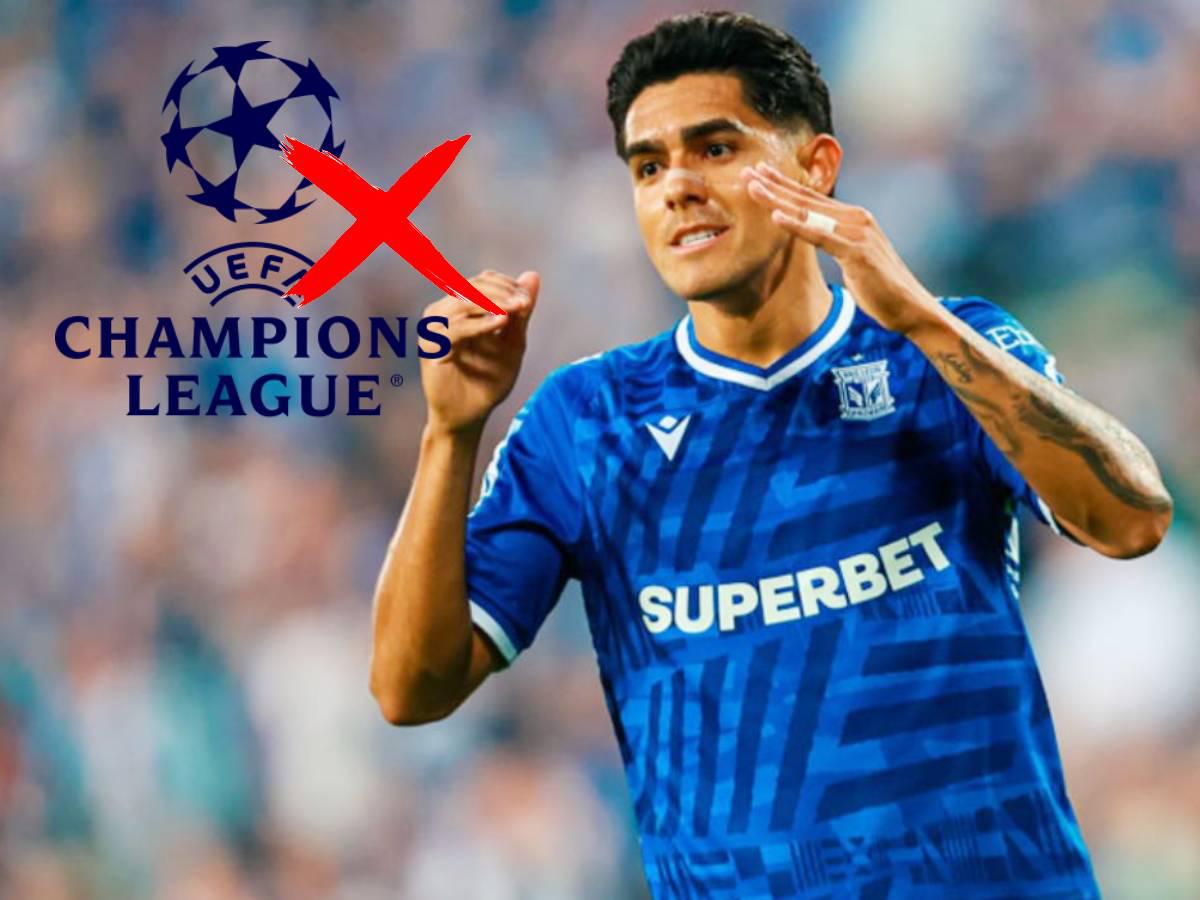 Fracaso en Champions League: Luis Palma y Lech Poznán fallan y se quedan en el camino ¿Cuál es la segunda oportunidad?