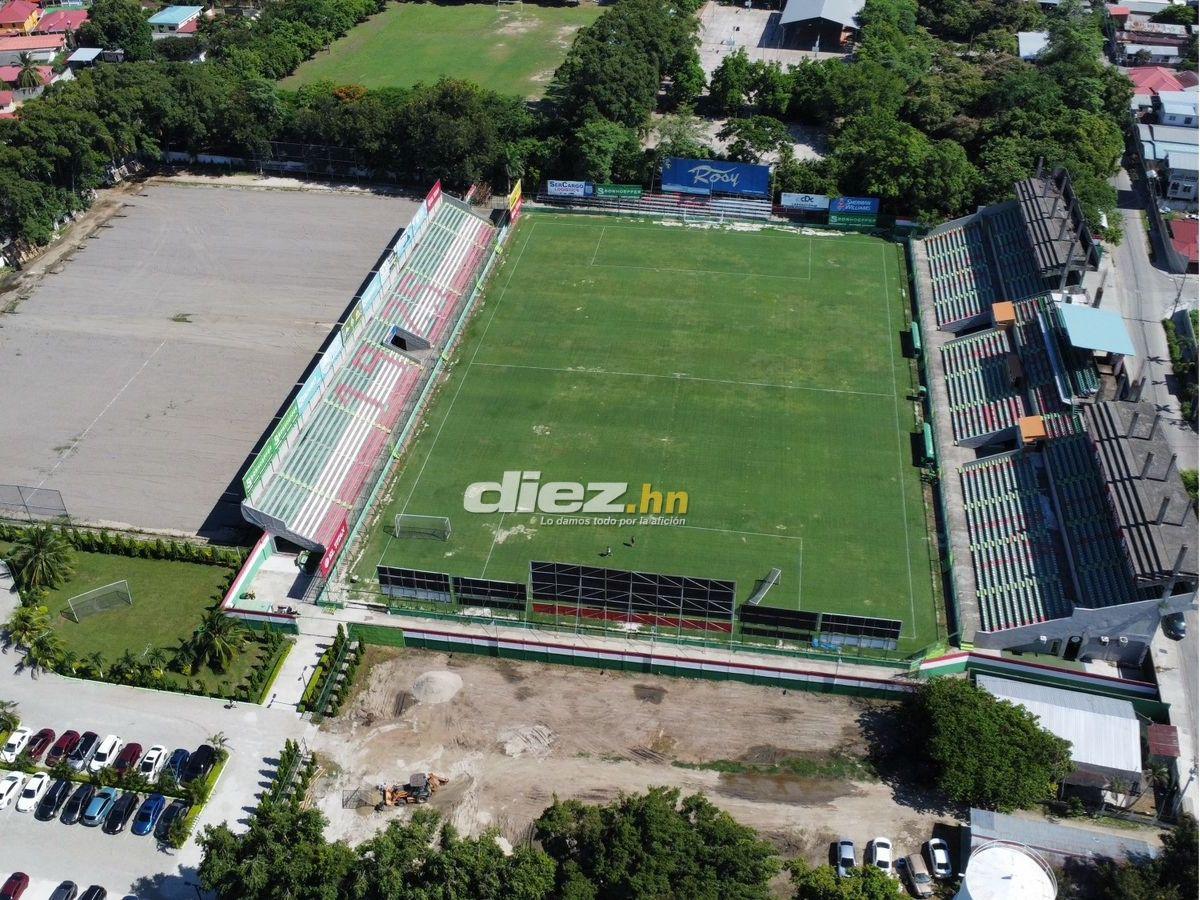 ¡Quedará como alfombra! El Estadio Yankel Rosenthal presenta avances significativos en el cambio de su engramillado