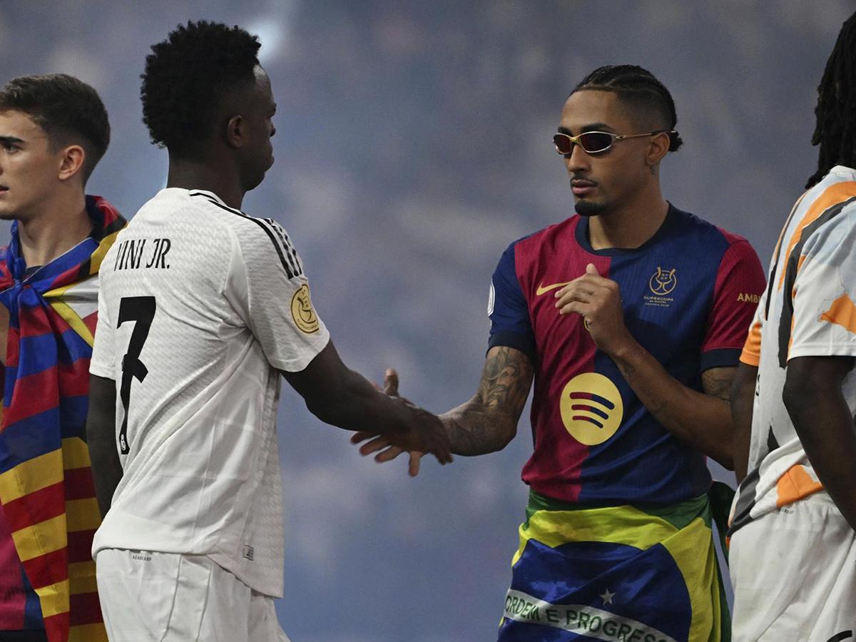 Raphinha y su admirable declaración tras la coronación del Barcelona contra Real Madrid en la Supercopa