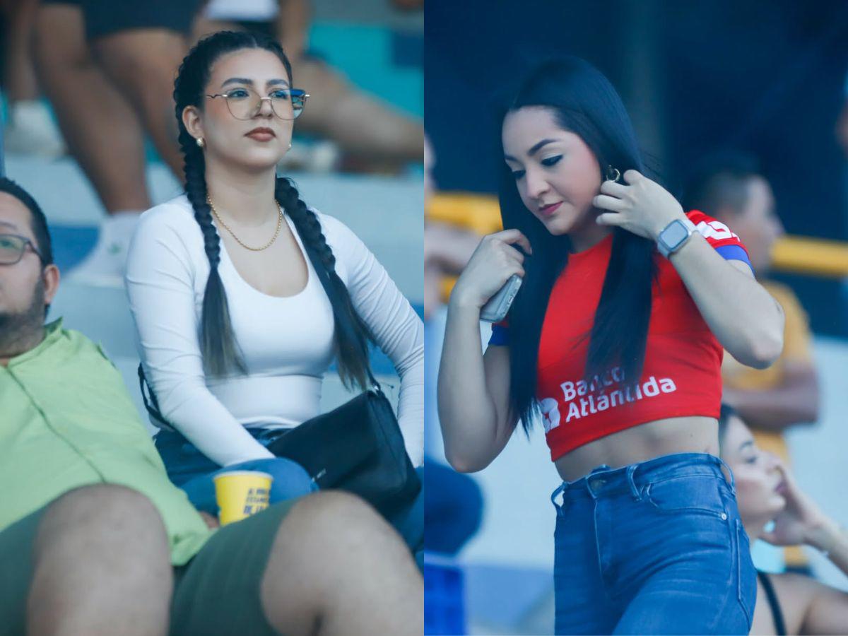 Derroche de bellezas de Olimpia y Real España y jeque causó furor previo al clásico moderno en el Estadio Morazán