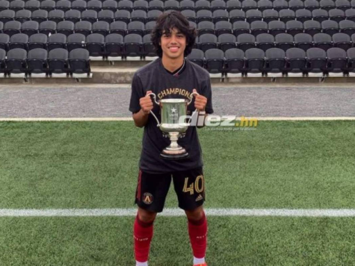 Chirinos ganó títulos con la Academia del Atlanta United de los Estados Unidos.