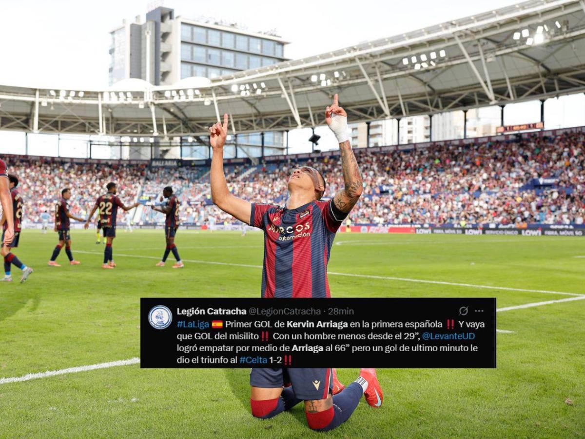 El mejor, Domingo feliz y Premio al oficio: la reacción de la prensa al golazo de Kervin Arriaga en la Liga Española