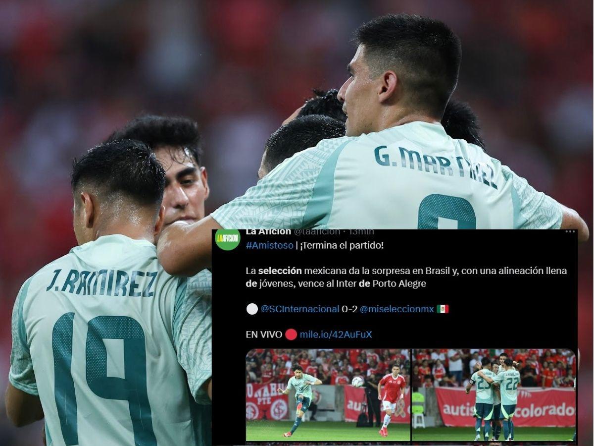 Comentarista de México dispara contra detractores tras triunfazo del Tri ante Internacional y Faitelson se rinde: “Tomen”