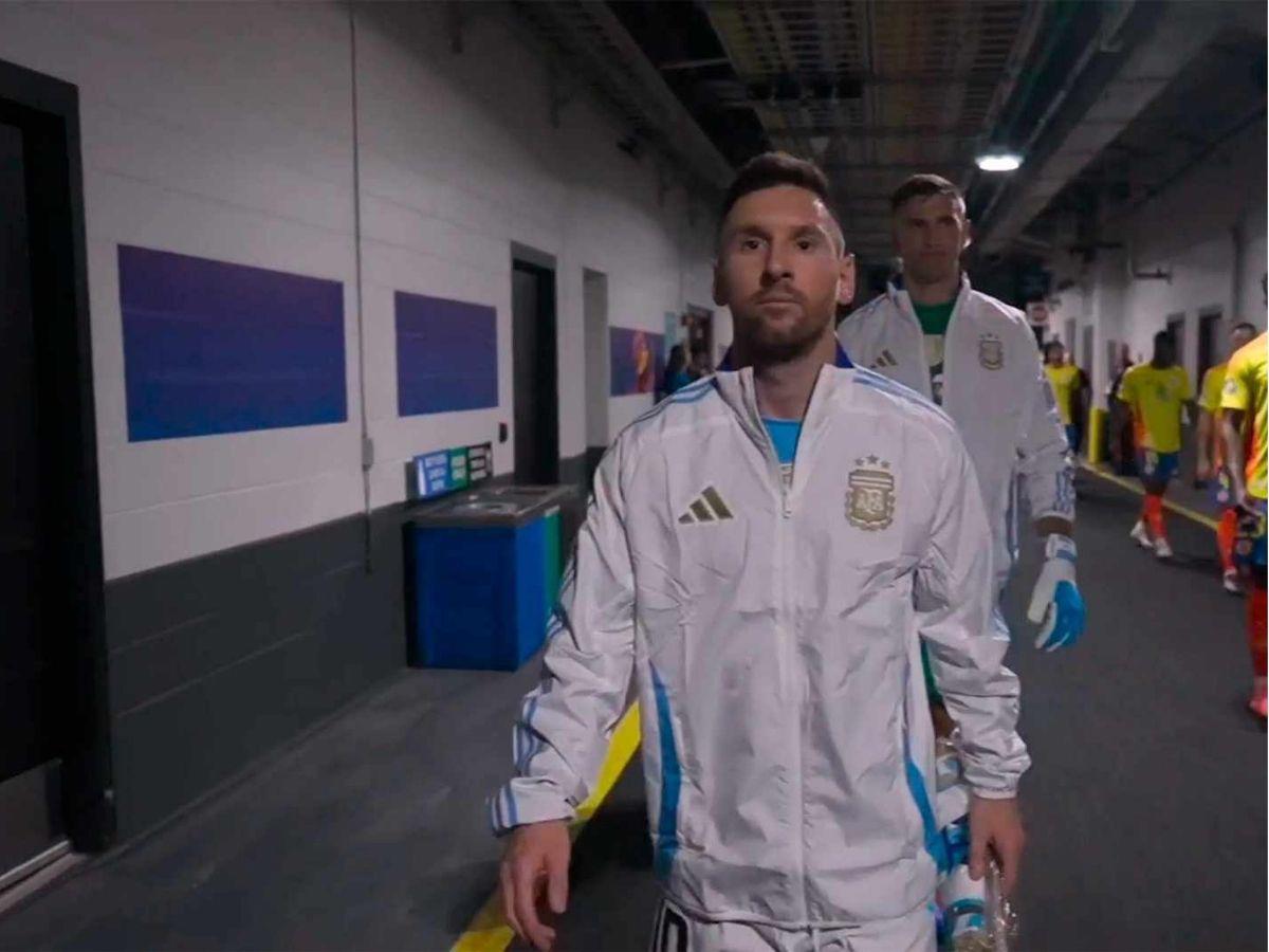 El llanto desconsolado de Messi, su horrible lesión de tobillo y las lágrimas de Di María en la final de Copa América