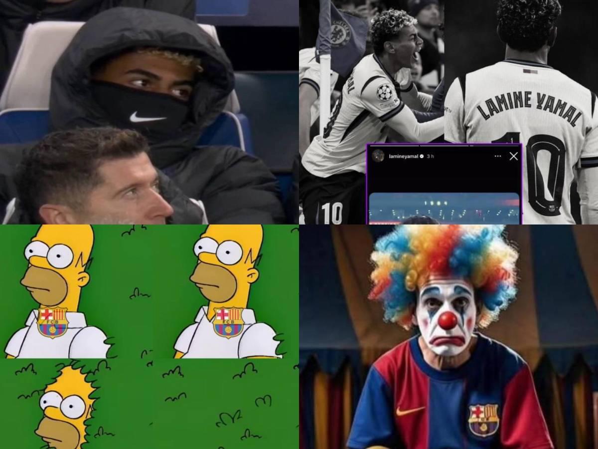 No perdonan a Lamine Yamal: los mejores memes que dejó la goleada del Chelsea al Barcelona en la Champions League